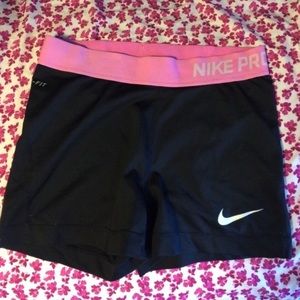 Nike Pro Dri-Fit workout shorts